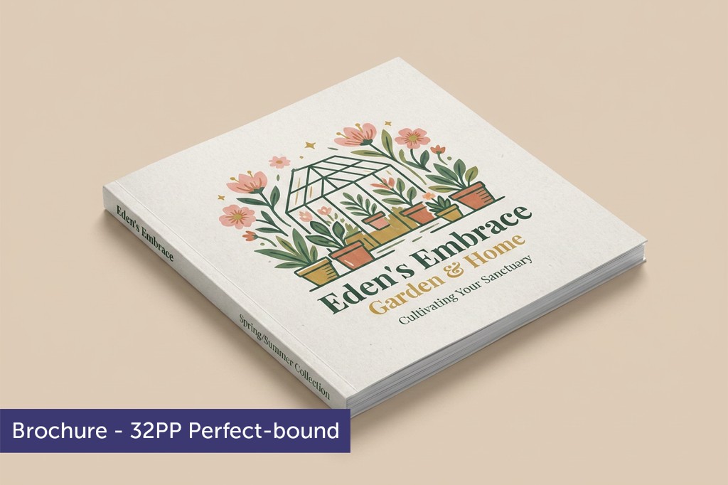 Brochure — 32pp Perfect-bound