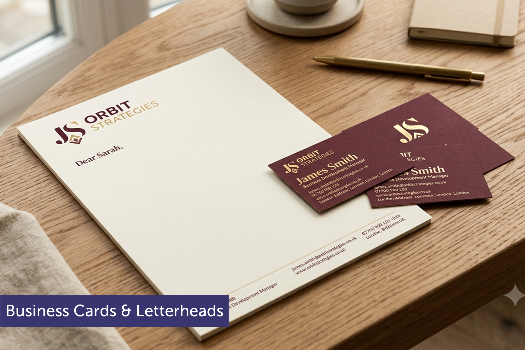 Business Cards and Letterheads